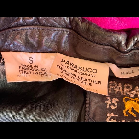 PARASUCO Leather Jacket - Picture 3 of 3